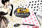 GIRLS AND PATTERNS, a Texture Illustration by Alisa Mikibith Art (Thumbnail 11 of 15)