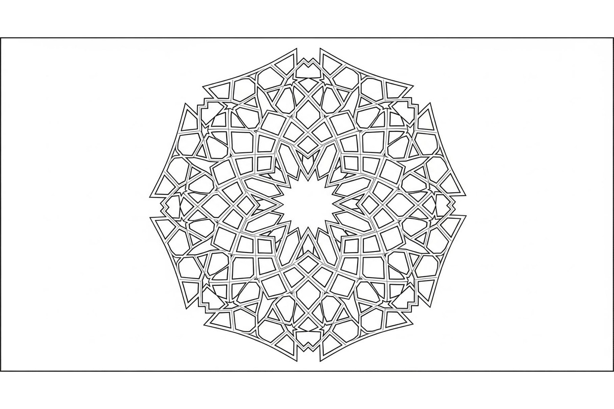 Islamic Mandala Geometric Bundle, an Illustration by Gaye Art (Photo 28 of 51)