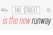 Pasarela - Family 30% off, a Sans Serif Font by Los Andes Type (Thumbnail 4 of 4)