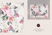Watercolor Flowers Clipart, a Decorative Illustration by WalaPalette (Thumbnail 6 of 6)