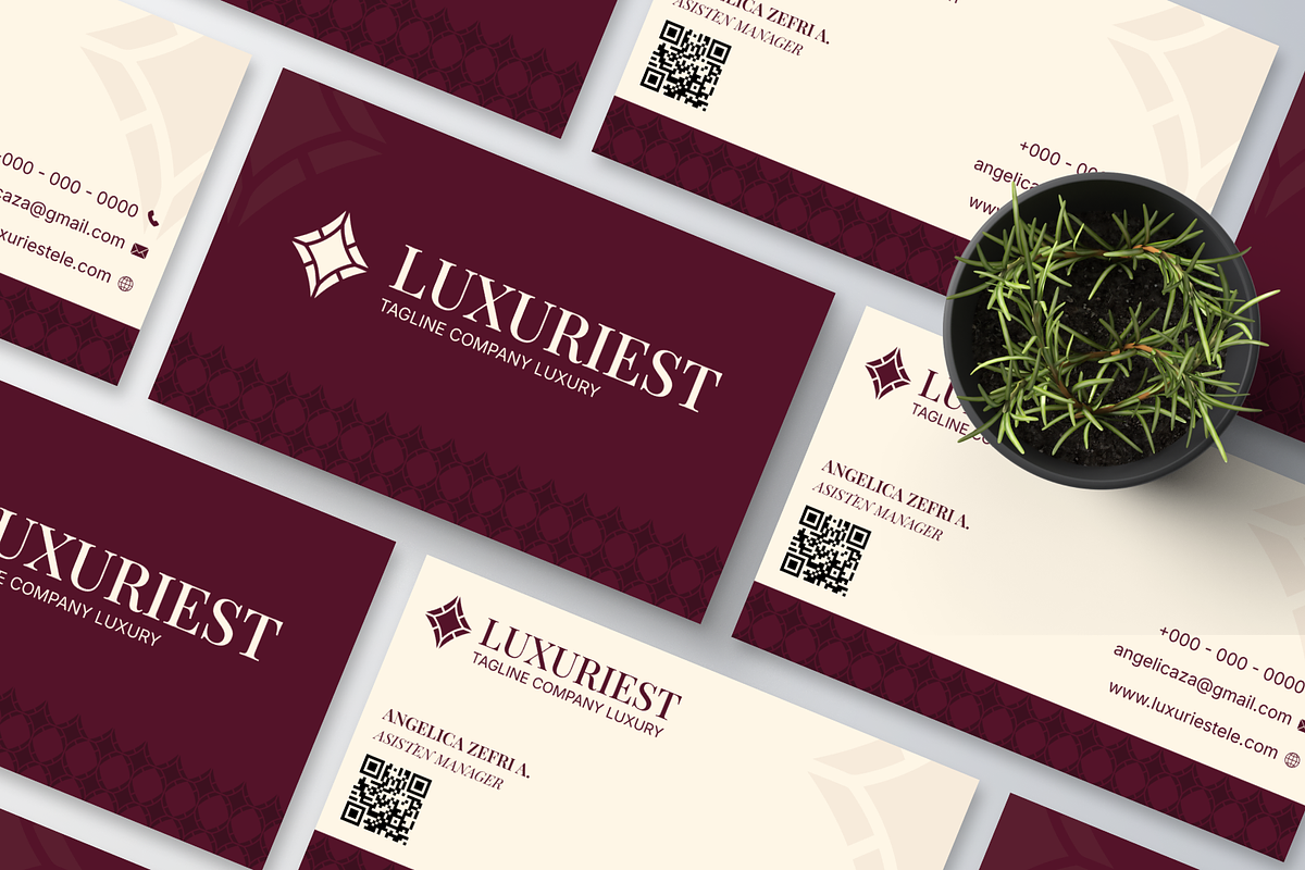 Elegant Business Card, a Business Card Template by Annora Studio (Photo 2 of 6)