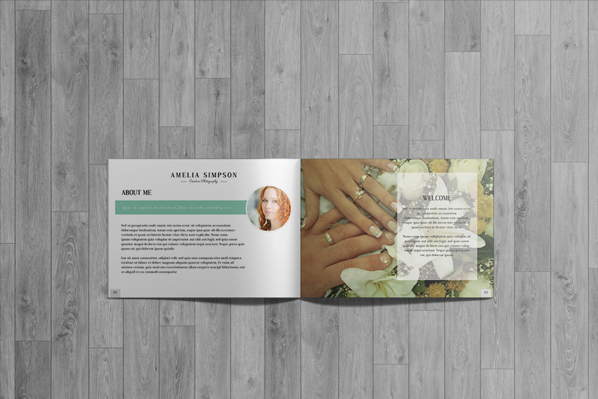 Wedding Photography Catalog/Brochure, a Brochure Template by SmmrDesign (Photo 2 of 13)