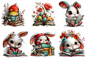 whimsical easter storybook bundle, an Illustration by CreationArt (Thumbnail 5 of 6)