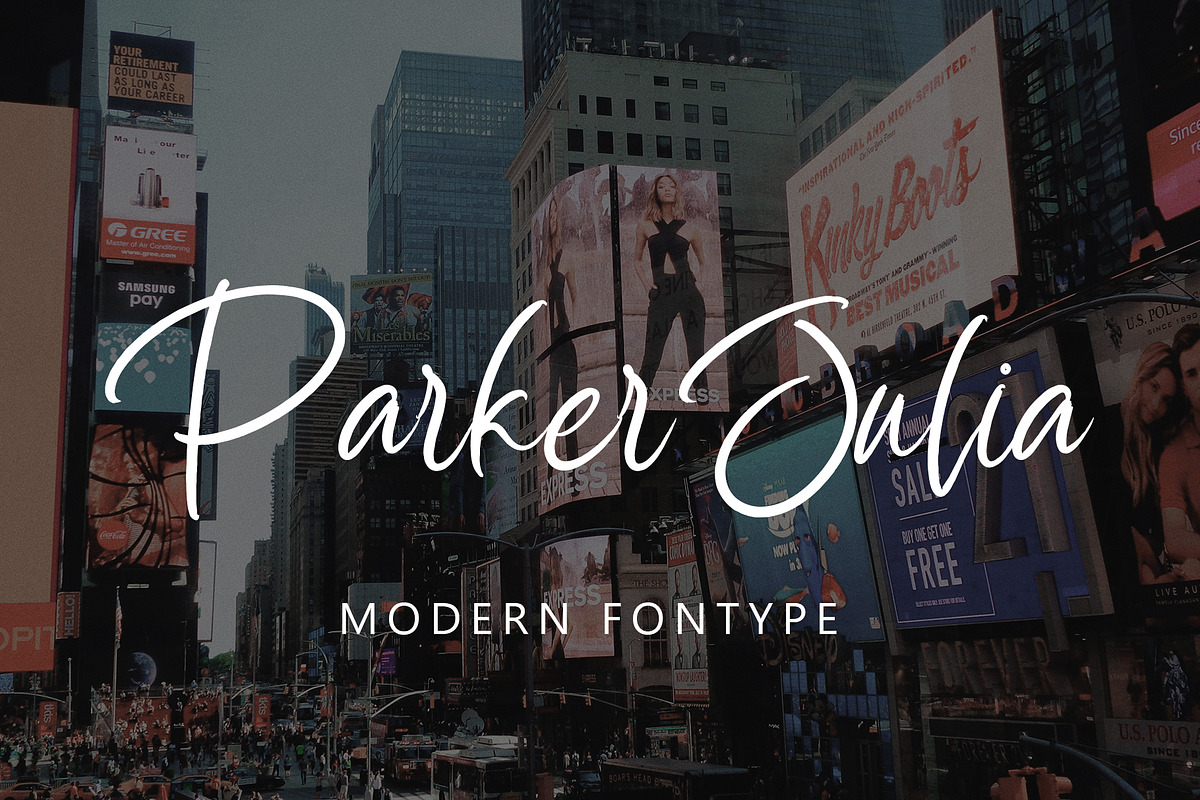 Parker Julia, a Handwritten Font by HaKi Studio (Photo 1 of 6)