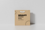Kraft Paper Bag Mockup, a Packaging Mockup by Twins_studio926 (Thumbnail 2 of 5)