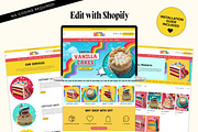 Kids Birthday Cake Shopify Theme, a Shopify Template by Template Twist Shop (Thumbnail 3 of 8)