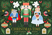 Christmas Time - Clipart Collection, a Decorative Illustration by Alina Sh (Thumbnail 1 of 10)
