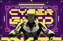 Cyber Grid - Cyber Crypto Font