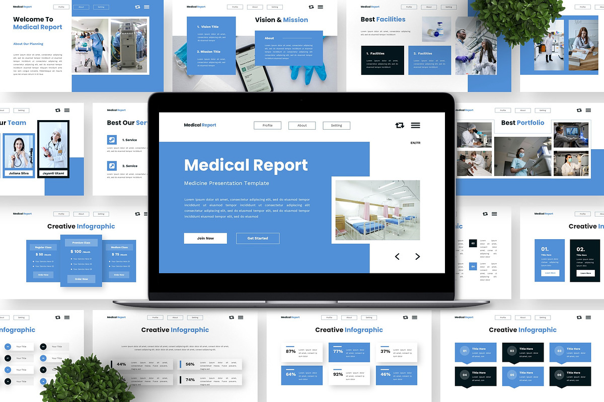 Medical Report - Medicine Powerpoint preview 4
