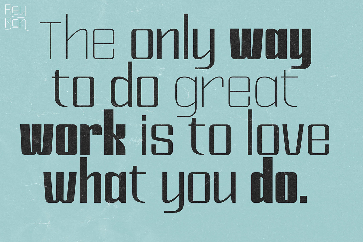 Rey Bon Modern Classic Font, a Sans Serif Font by AuthenType (Photo 9 of 10)