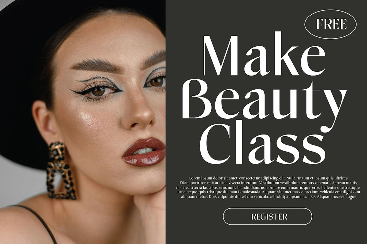 Cellina Wildrone Display, a Sans Serif Font by Eltypesstudio (Photo 11 of 13)