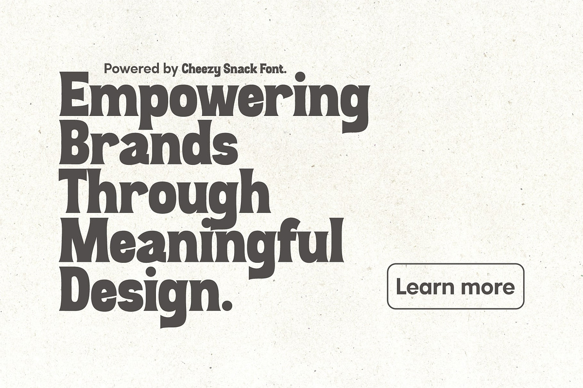 Cheezy Snack – Chunky Retro Font, a Serif Font by Salamahtype (Photo 6 of 8)