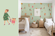 Autumn farm market patterns, a Pattern Graphic by Carpet Tapete Pretzel (Thumbnail 6 of 14)
