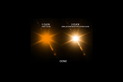 Lens Flare & Stars Photoshop Brushes preview 5