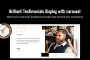 Ap Barbero Hairsalon Shopify Theme, a Landing Page Template by apollotheme (Thumbnail 6 of 9)