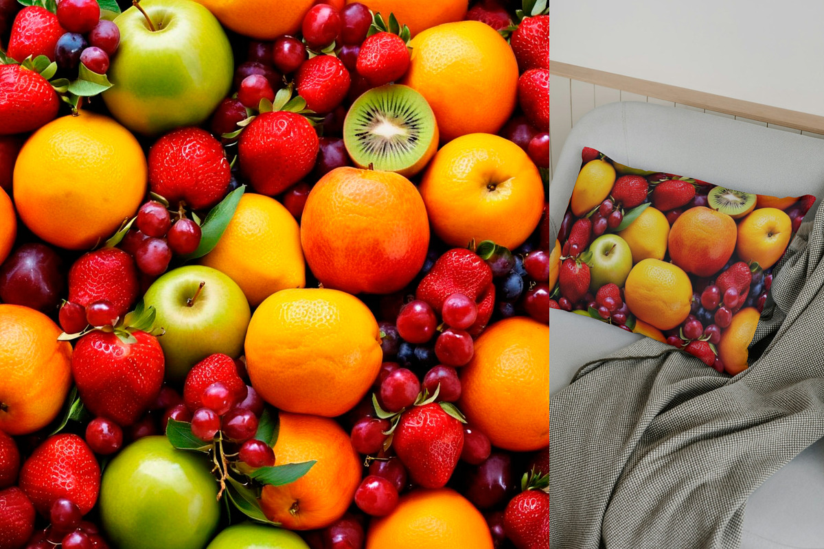 SET Fruit Composition Background, a Background Graphic by IrySha (Photo 6 of 11)