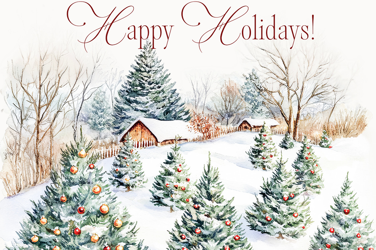 New! Winter Christmas Edition, a Seasonal Illustration by Isabelle Salem (Photo 40 of 227)
