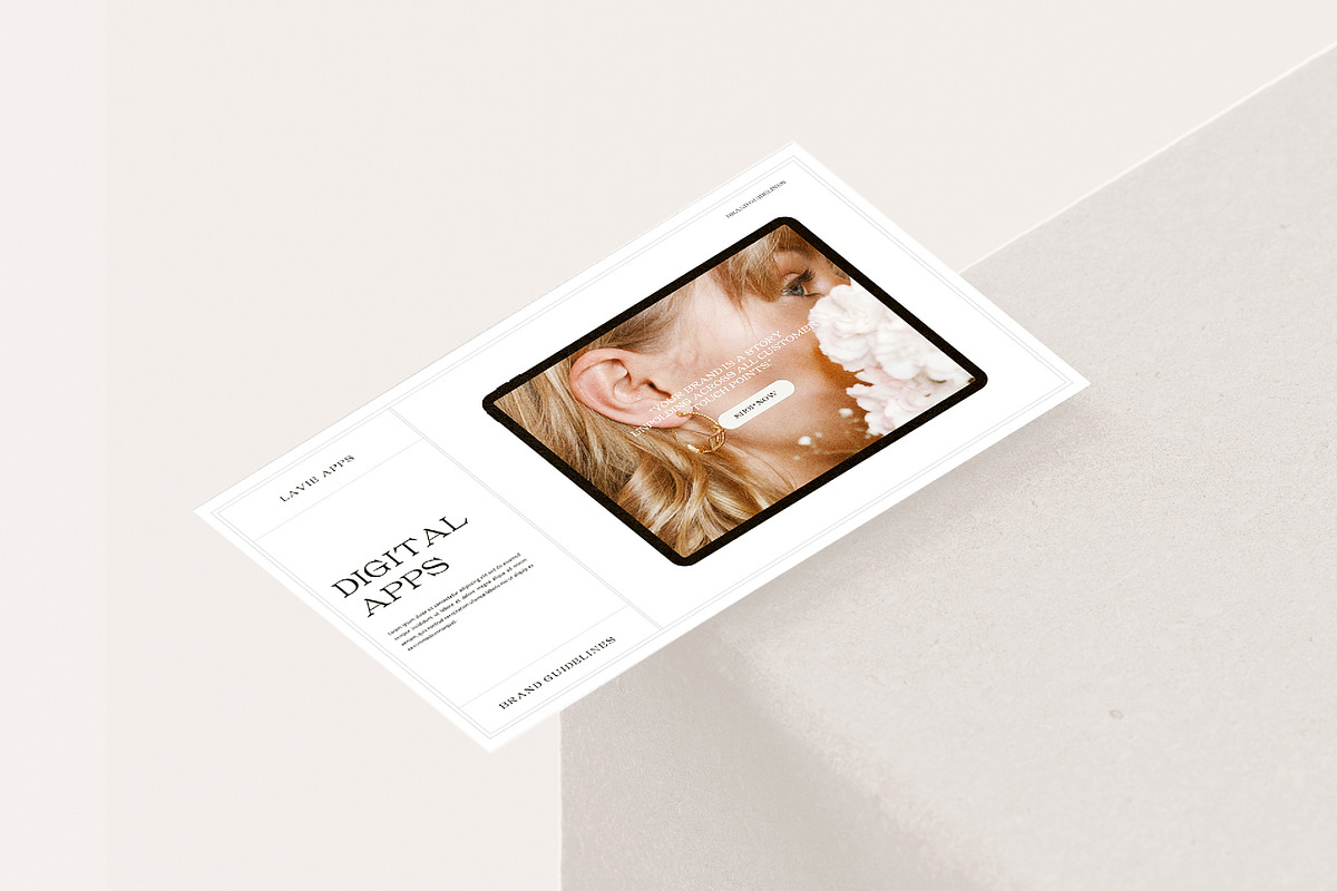 LAVIE - Keynote Brand Guidelines, a Presentation Template by notgreystudio (Photo 3 of 14)
