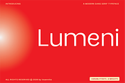 Lumeni Variable Font, a Sans Serif Font by aquene (Thumbnail 1 of 10)