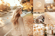 115 Beige Autumn Styled Stock Photos, a Photo by Allure Art (Thumbnail 1 of 30)