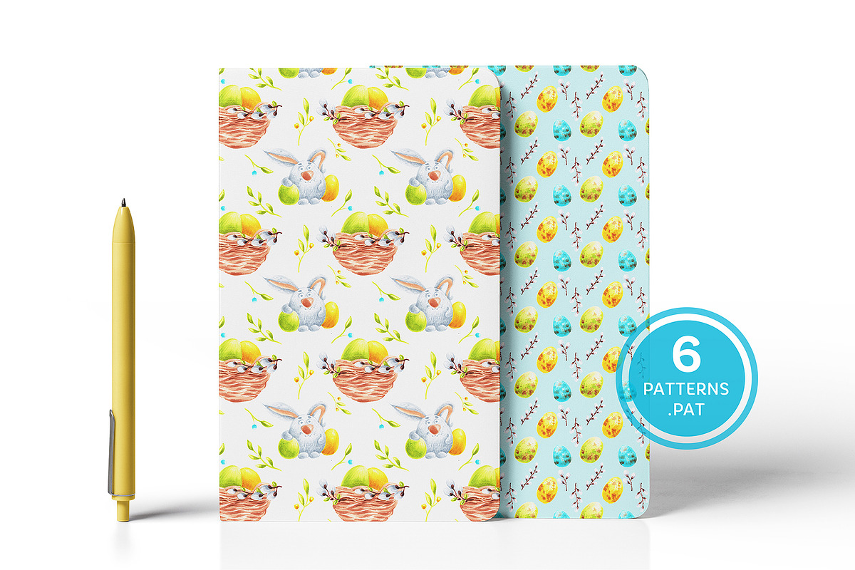 Vector Easter Set, a Work Illustration by Maria Shishcova (Photo 6 of 8)