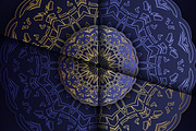 Mandala Oriental Floral art Bundle, a Background Graphic by NJ Himel (Thumbnail 66 of 97)
