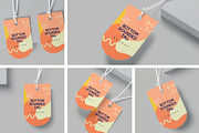 Side Oval Shape Tag Mockups, an Advertising Mockup by megostudi0 (Thumbnail 1 of 7)