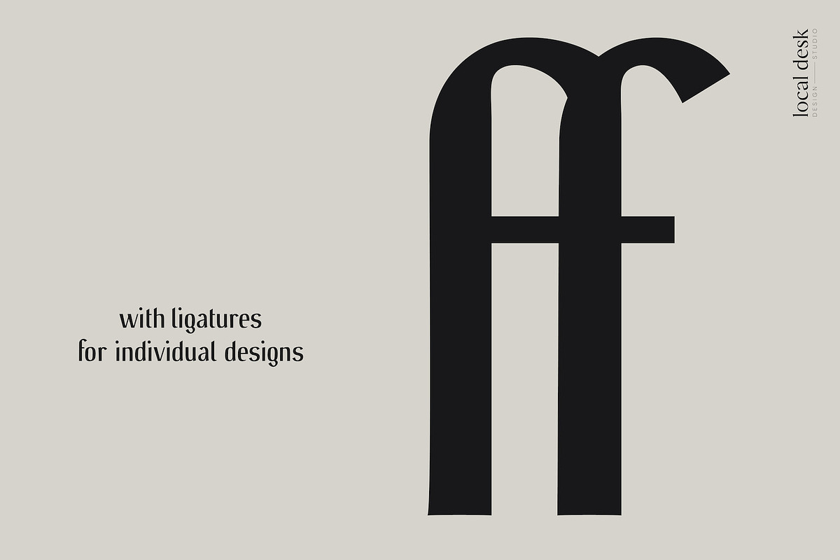 Gerda – A Calligraphic Sans Serif, a Sans Serif Font by Local Desk Designstudio (Photo 12 of 19)