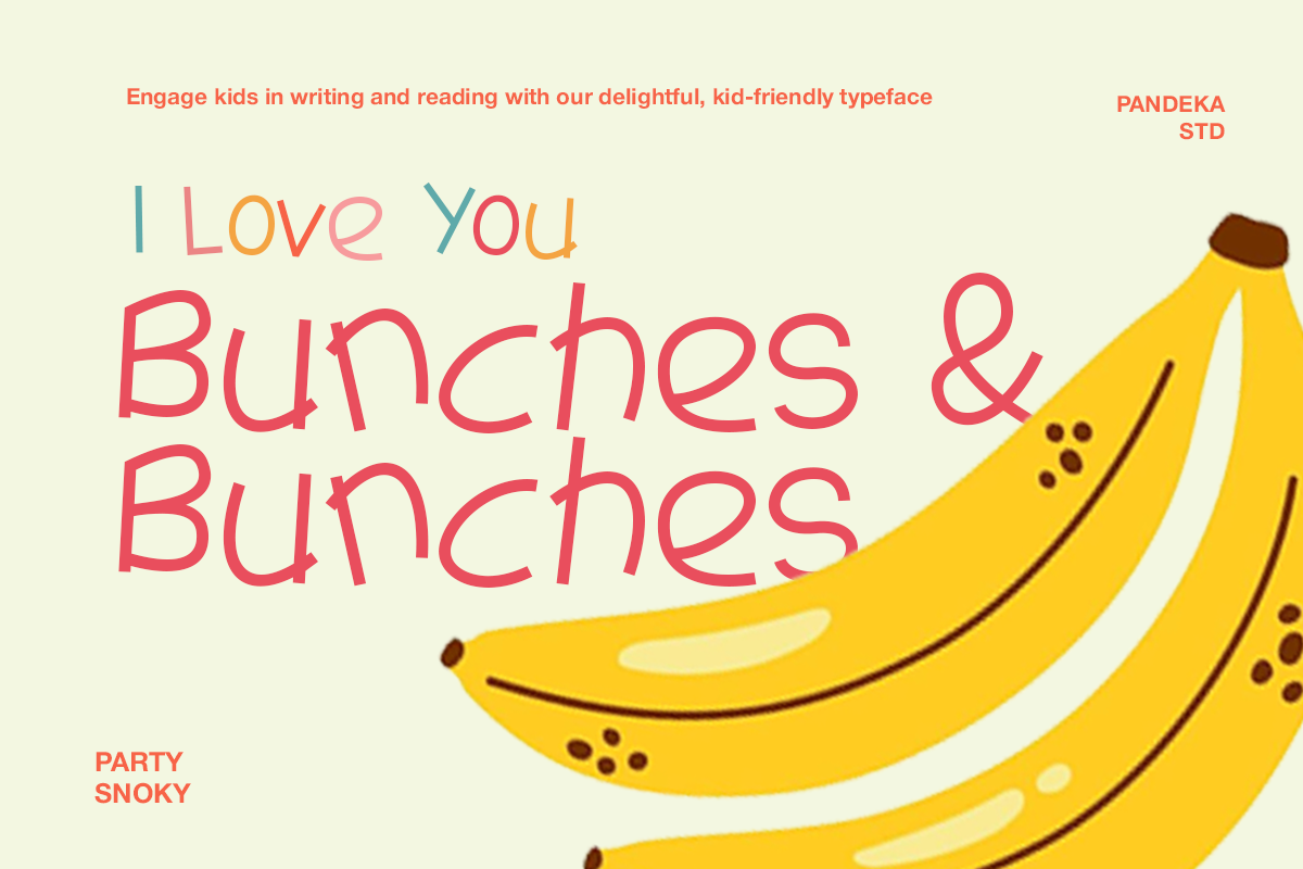 Party Snoky - Playful Display Font, a Handwritten Font by Pandeka Studio (Photo 4 of 9)