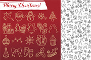 Xmas doodle icons + patterns, an Icon by faitotoro (Thumbnail 1 of 2)