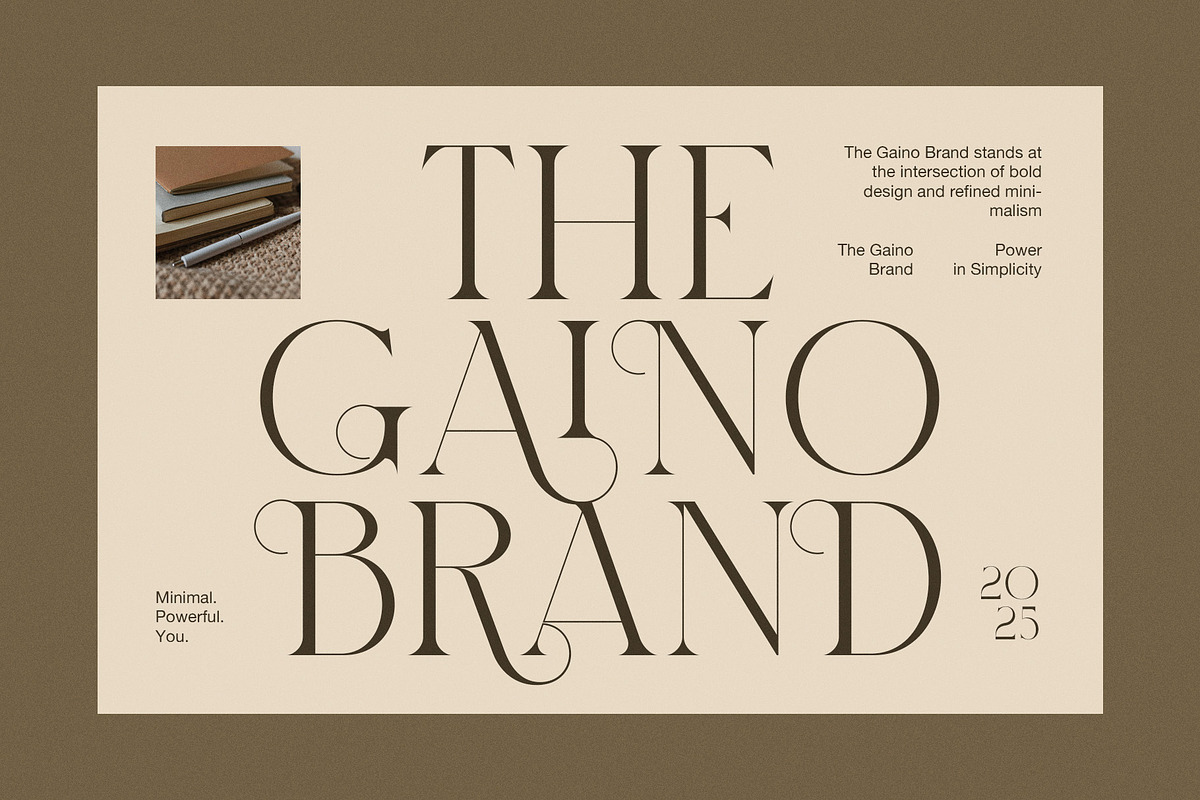 Rioka Stylish Serif Font, a Serif Font by Elegant Font (Photo 2 of 8)