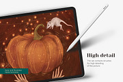 Magic Textures brushes for Procreate, a Brush Add-On by BocadebraShop (Thumbnail 4 of 6)
