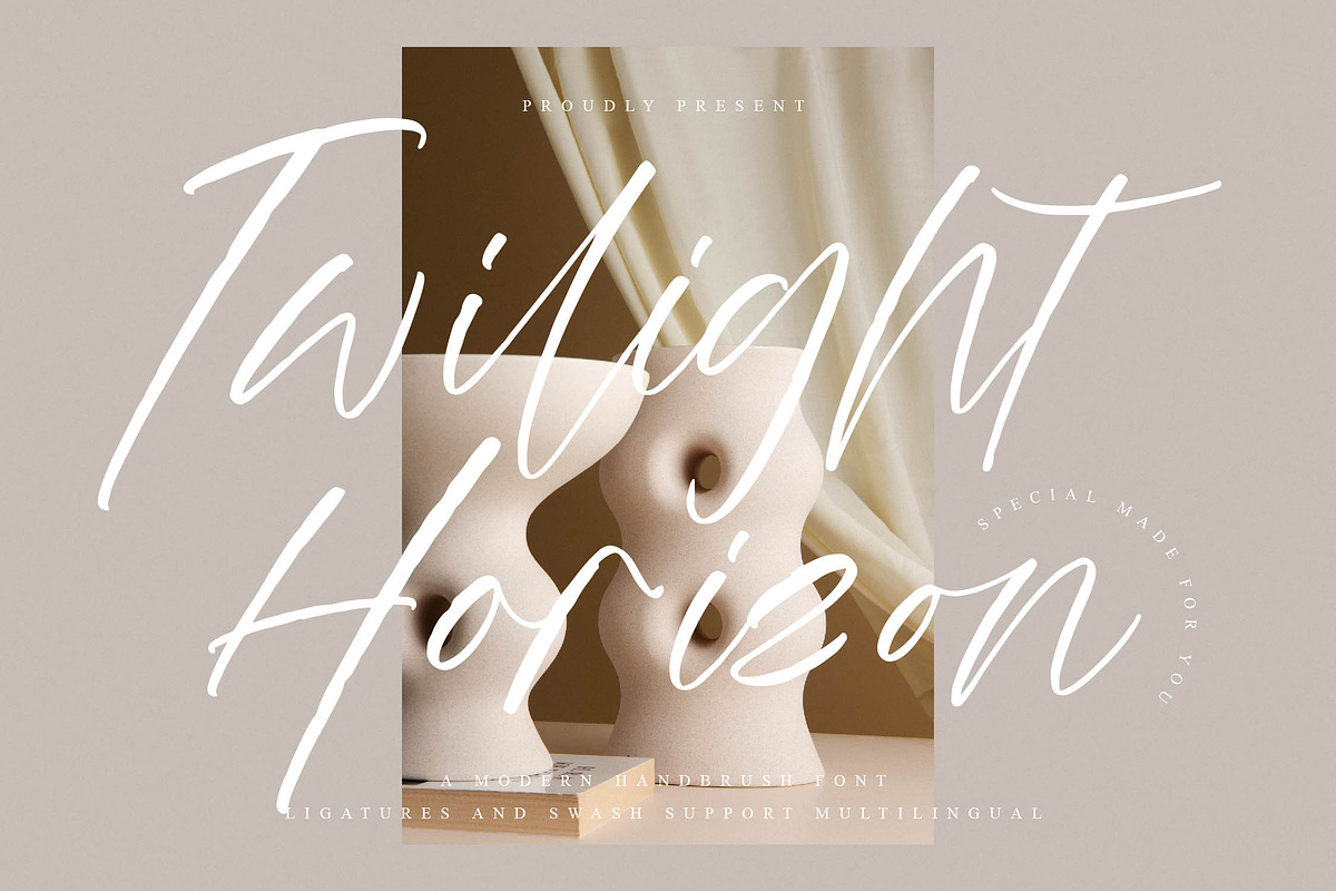 Twilight Horizon, a Script Font by operatype.co (Photo 1 of 15)