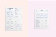 Premium Restaurant Menu Template Set, a Branding & Logo Template by Soigné Branding Studio (Thumbnail 8 of 8)