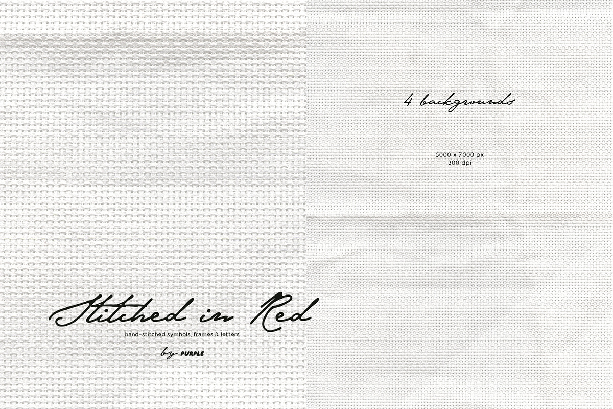 Stitched in Red Elements, an Object Graphic by Purple (Photo 14 of 17)