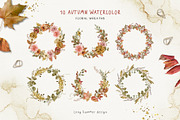 AUTUMN HERBARIUM watercolor set, an Illustration by long summer (Thumbnail 9 of 16)