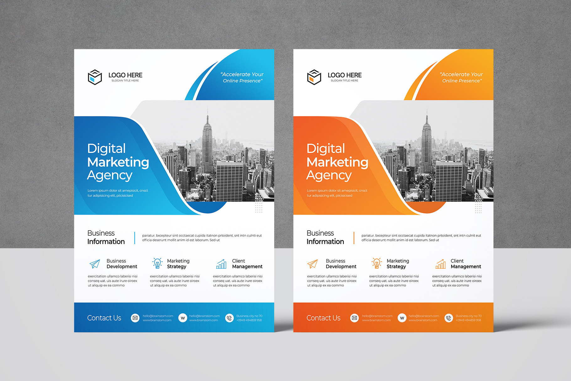 Flyer Template, a Flyer Template by Mister-Templater