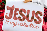 Crochet Jesus is My Valentine Png, an Illustration by Craft Nest (Thumbnail 1 of 7)