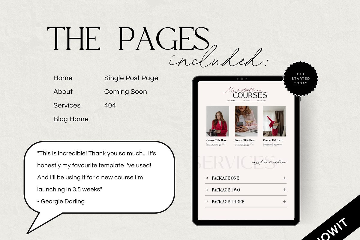 Showit Website Template for Coaches, a Websites & App Template by Field Digital (Photo 6 of 11)