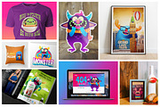 Freaky Monsters Bundle, an Animal Illustration by Asaelv Shop! (Thumbnail 8 of 8)