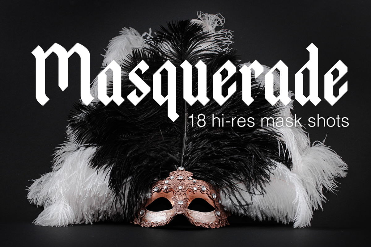 Mardi Gras Masks with Feather Plumes, an Arts & Entertainment Photo by Deviant (Photo 1 of 5)