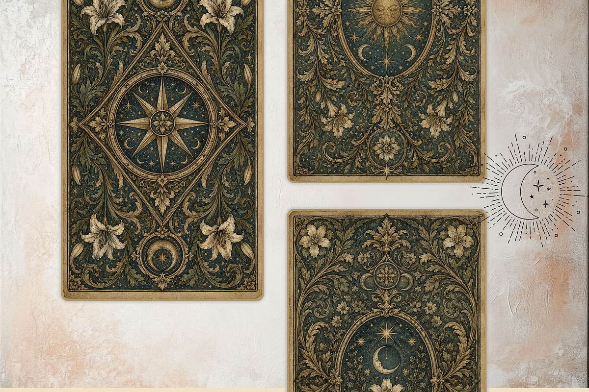 The Verdigris Oracle Tarot Cards, a Decorative Illustration by ThatsDesignArt (Photo 6 of 11)