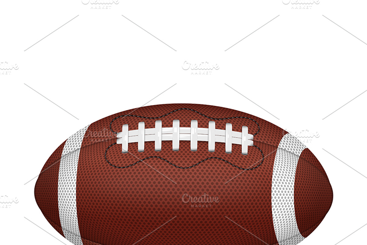 American Football Objects and Poster, an Object Illustration by TAlex (Photo 6 of 6)