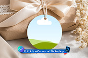 Round Favor Tag Mockup, an Advertising Mockup by Rami's Mockups (Thumbnail 2 of 3)