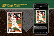 1980's Pro Baseball Card Templates, a Card Template by Chris Weibring (Thumbnail 10 of 12)