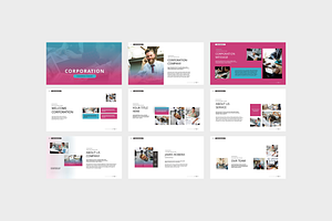 Corporation Powerpoint Template