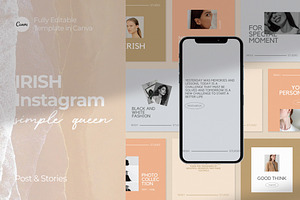 Irish - Canva Instagram Pack