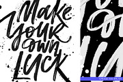 35 Lettering Brushes for Procreate, a Brush Add-On by PicByKate (Thumbnail 14 of 14)