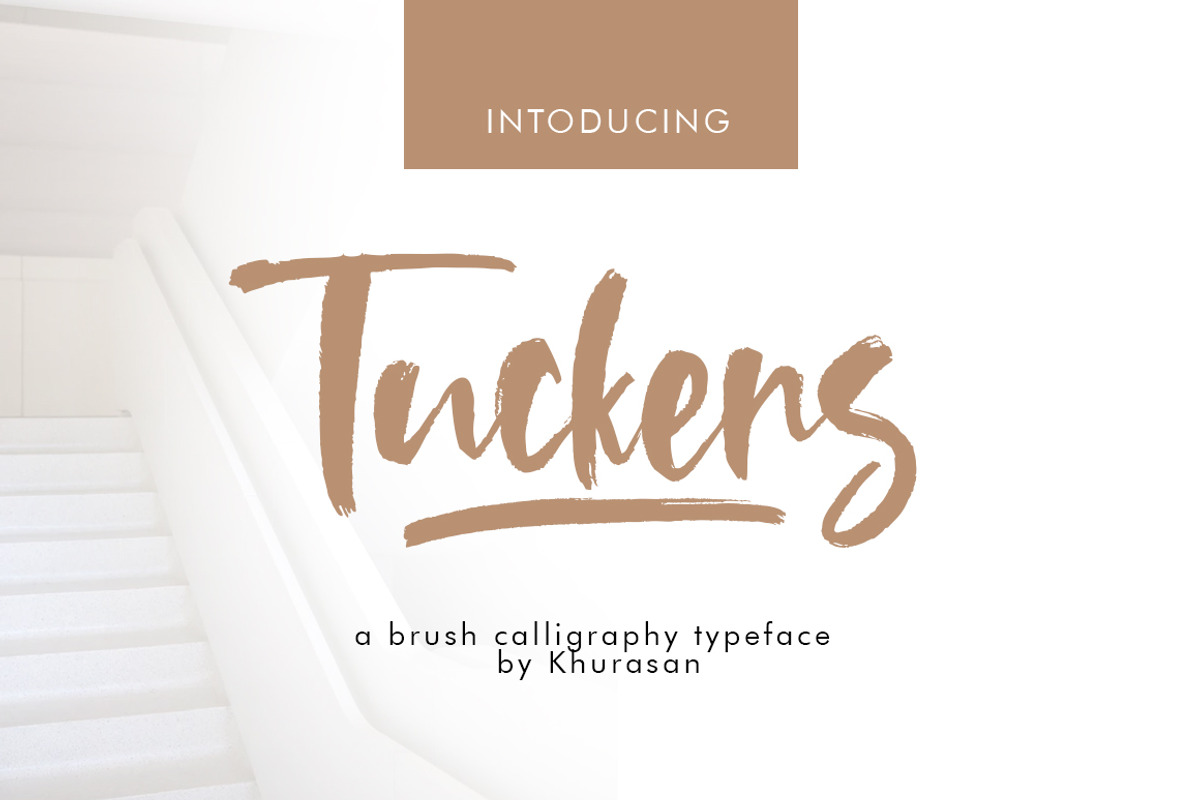 Tuckers Brush Font