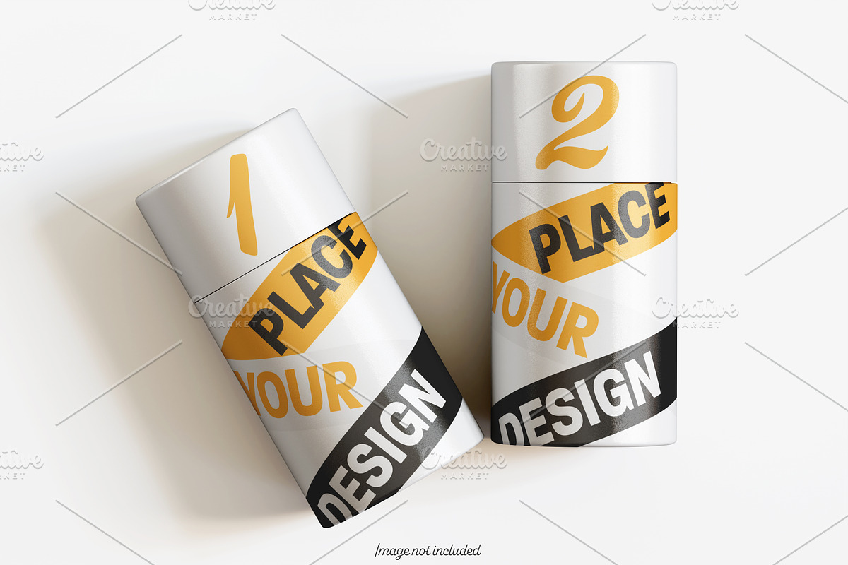 Paper tube mockup bundles V1, a Packaging Mockup by Ambo Ampeng (Photo 26 of 26)